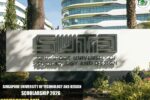 Singapore University of Technology and Design Scholarship