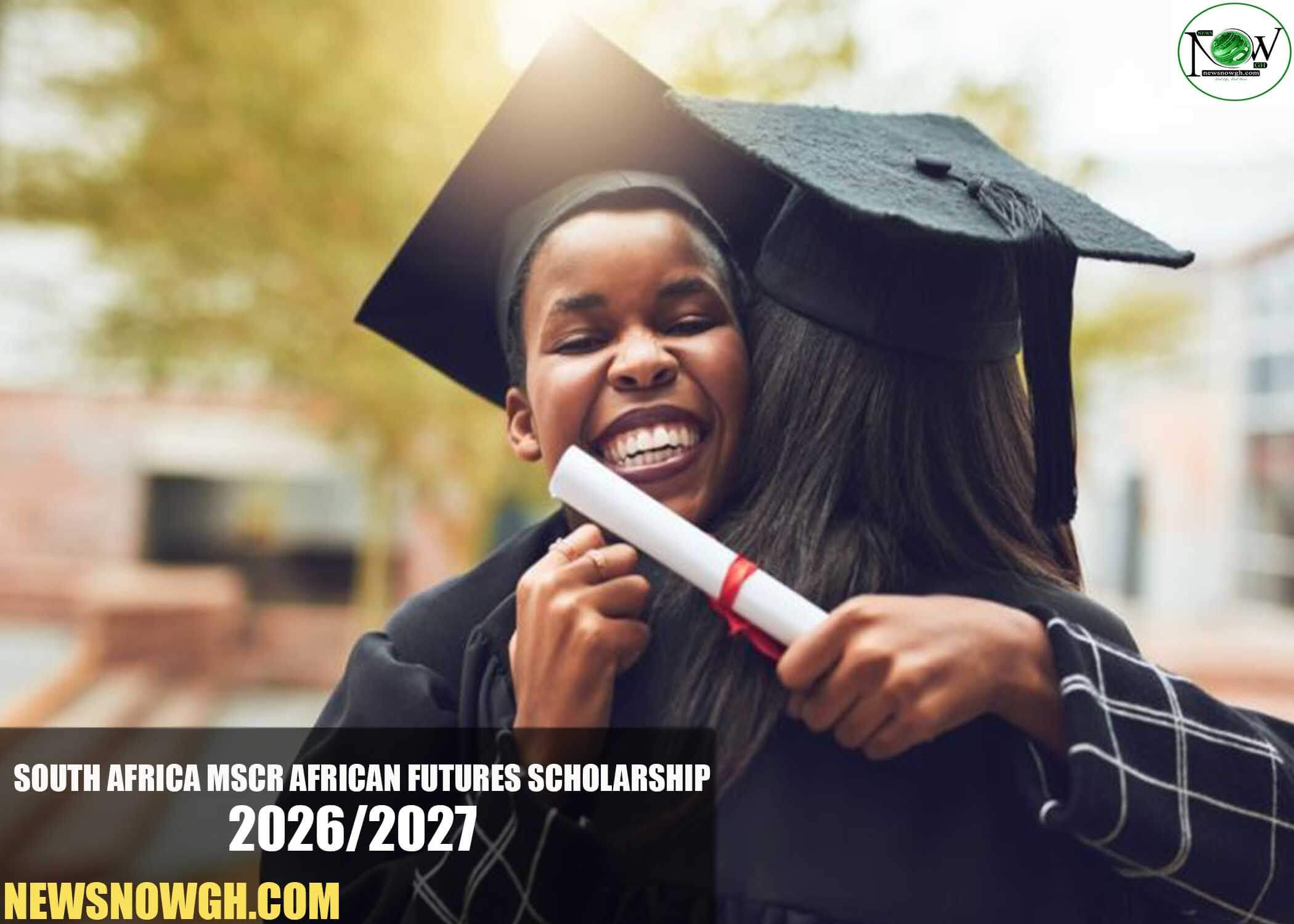 South Africa MScR African Futures Scholarship