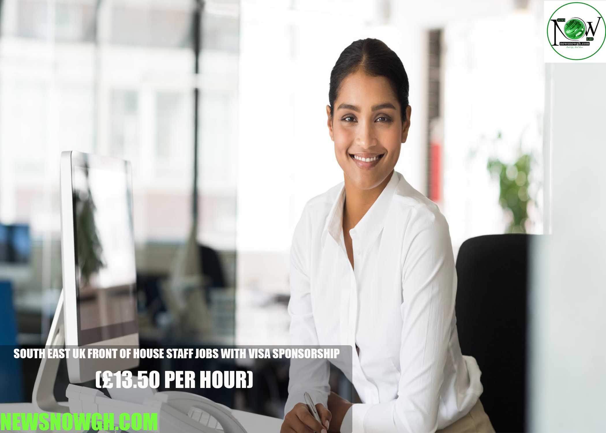 South East UK Front of House Staff Jobs with Visa Sponsorship