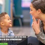 Speech Language Pathologist Job in USA 2026 with H-1B Visa Sponsorship
