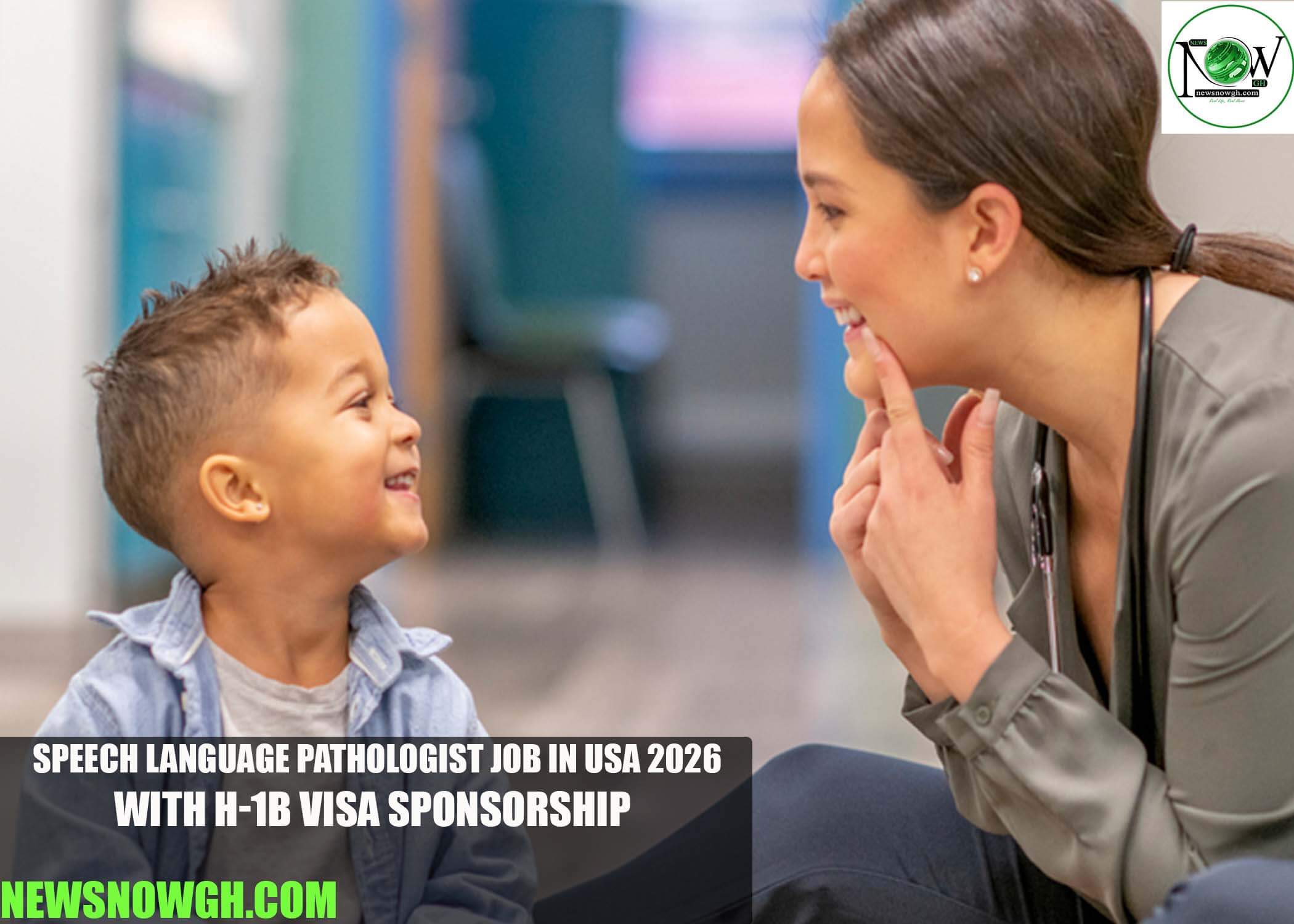 Speech Language Pathologist Job in USA 2026 with H-1B Visa Sponsorship