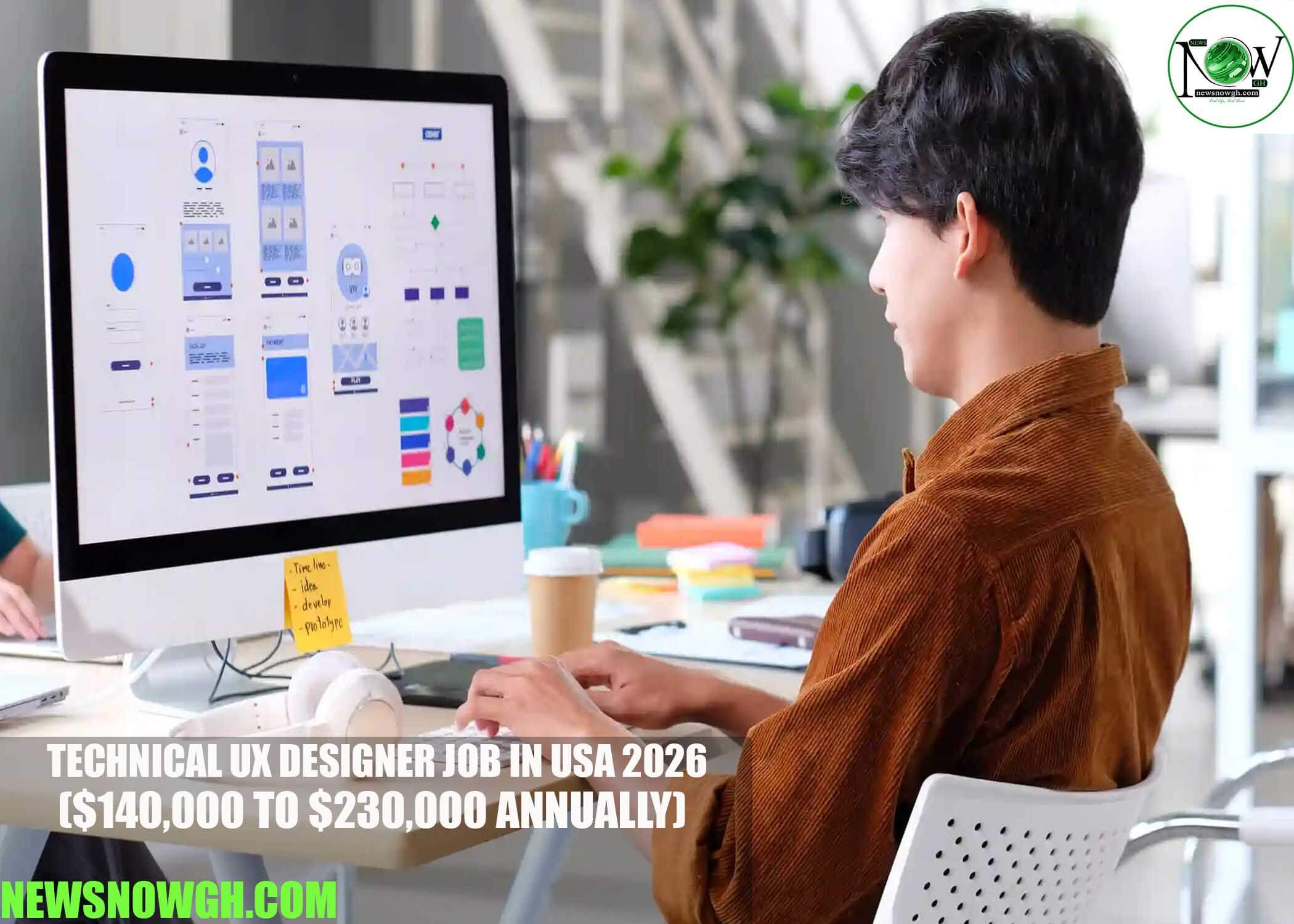 Technical UX Designer Job in USA 2026
