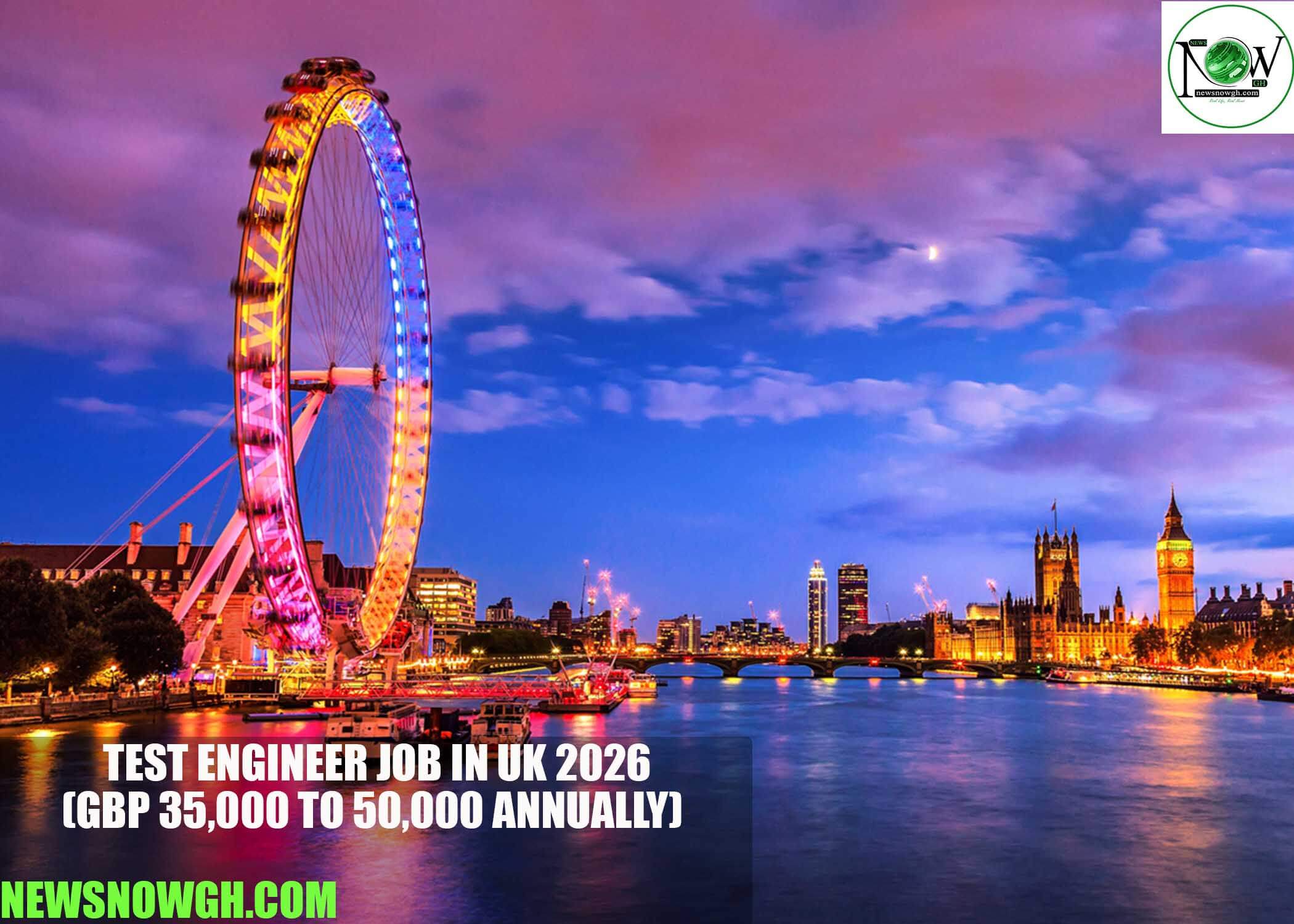 Test Engineer Job in UK 2026