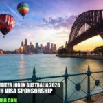 Trade Waiter Job in Australia 2026 with Visa Sponsorship