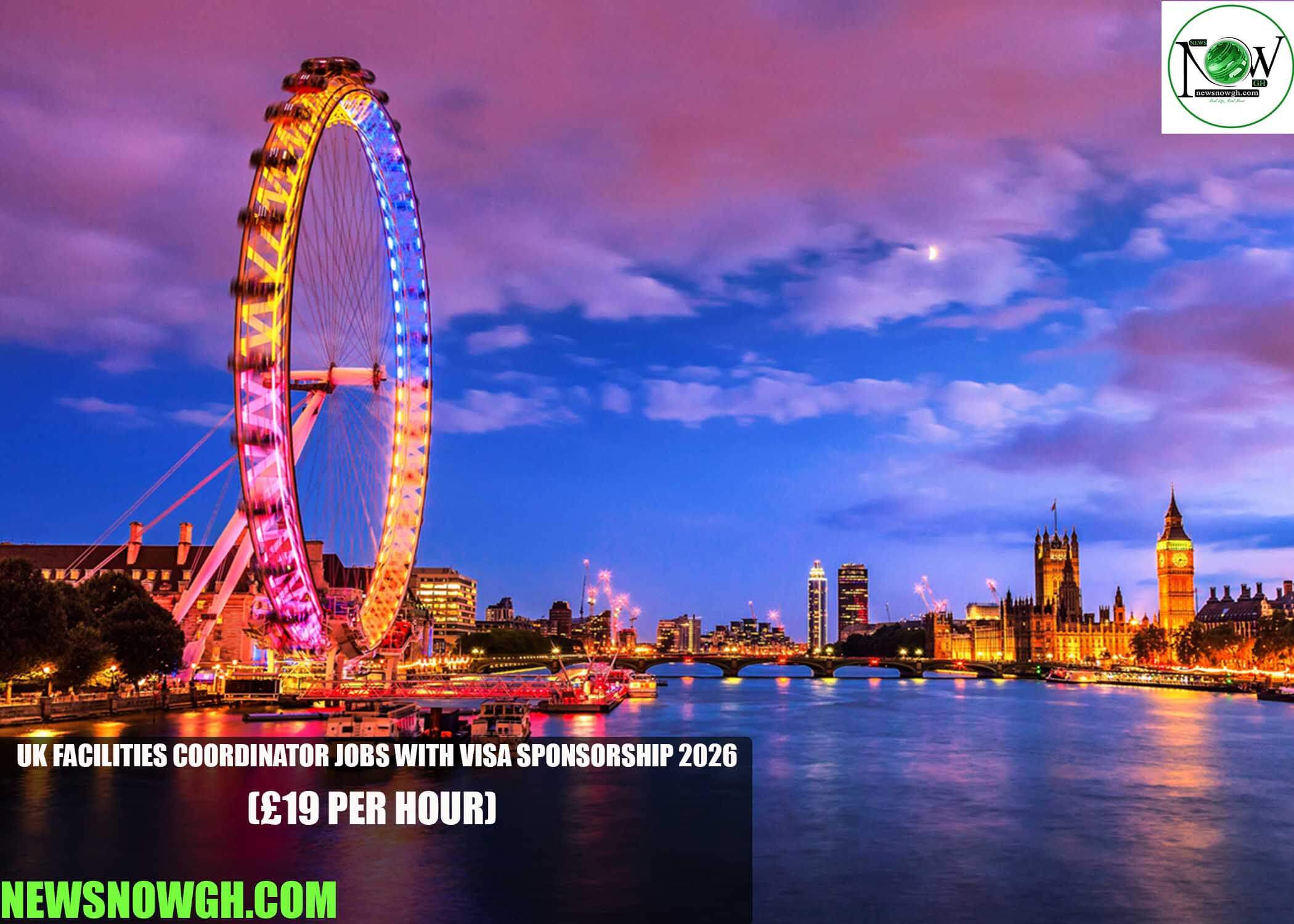 UK Facilities Coordinator Jobs with Visa Sponsorship