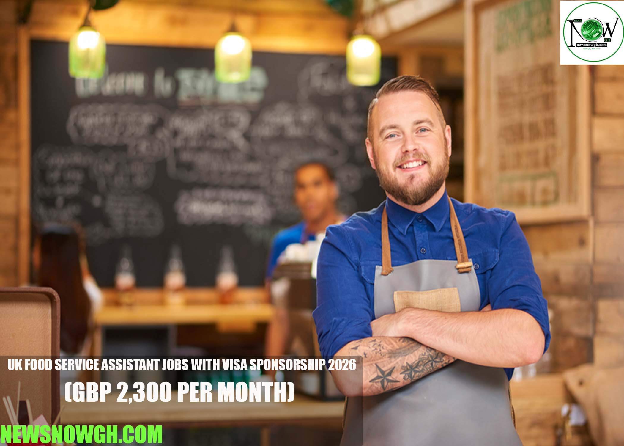 UK Food Service Assistant Jobs with Visa Sponsorship