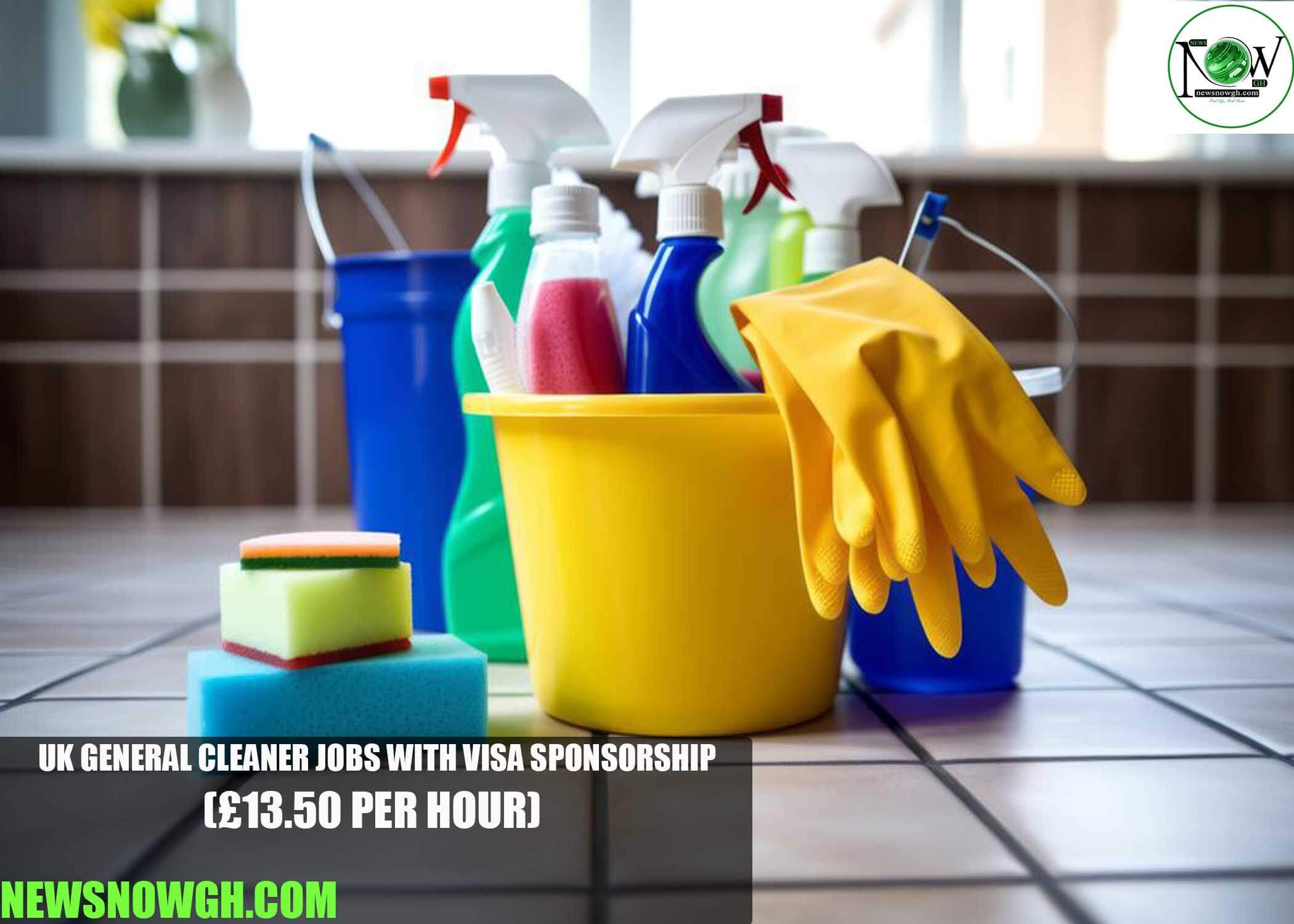 UK General Cleaner Jobs with Visa Sponsorship