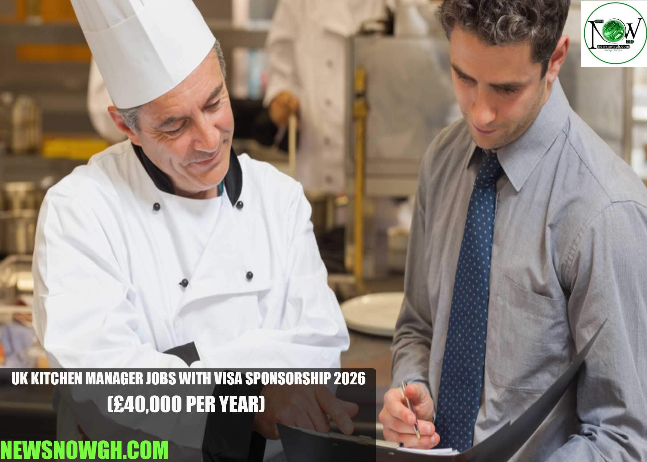 UK Kitchen Manager Jobs with Visa Sponsorship