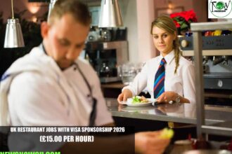 UK Restaurant Jobs with Visa Sponsorship 2026