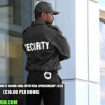 UK Skilled Security Guard Jobs with Visa Sponsorship 2026