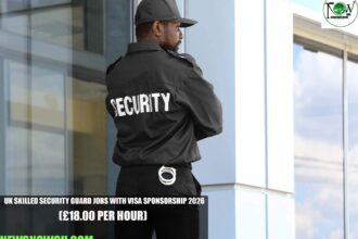 UK Skilled Security Guard Jobs with Visa Sponsorship 2026