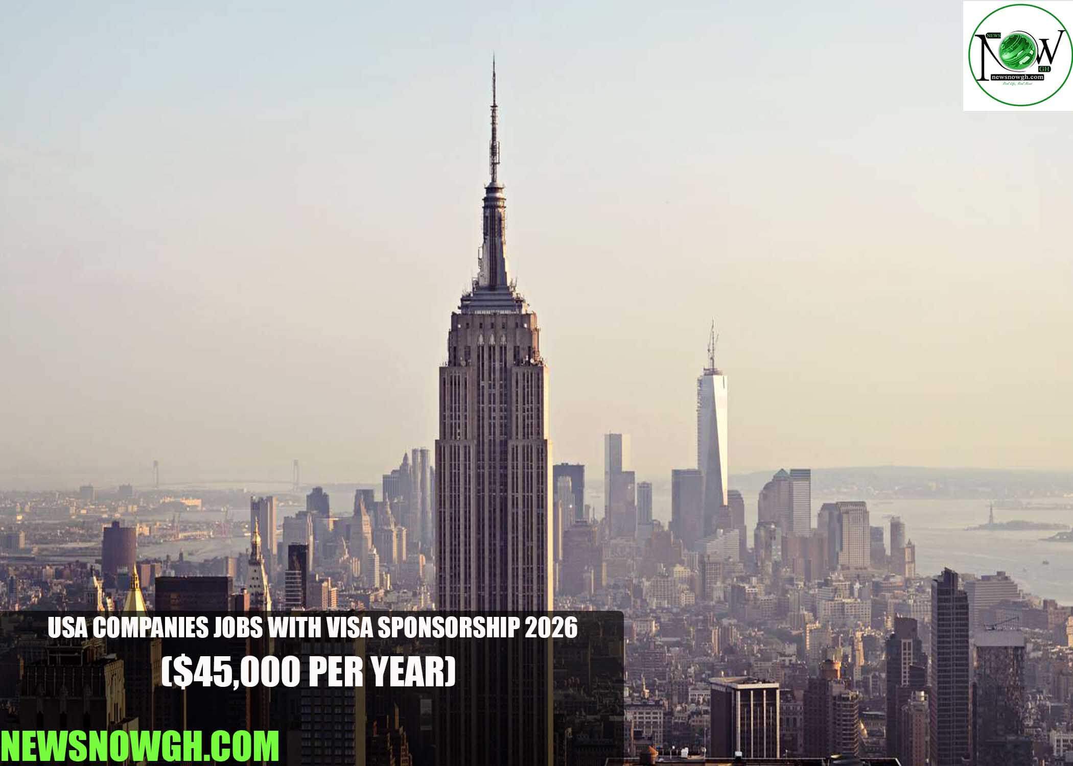 USA Companies Jobs with Visa Sponsorship 2026