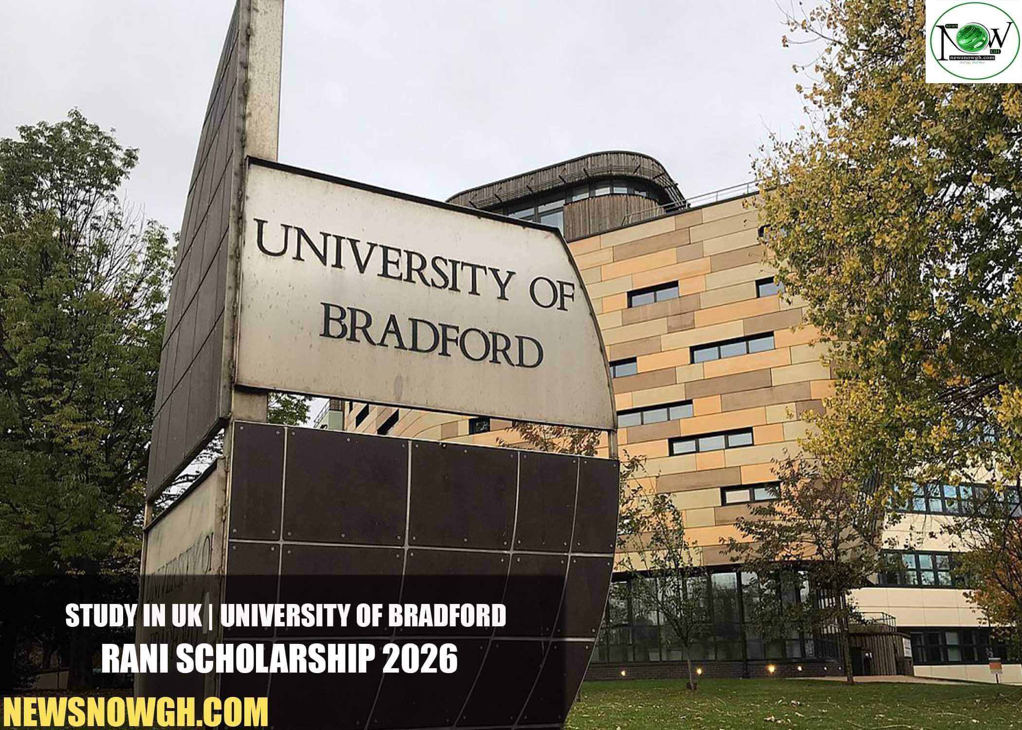 University of Bradford Rani Scholarship