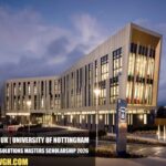 University of Nottingham Developing Solutions Masters Scholarship