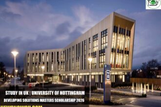 University of Nottingham Developing Solutions Masters Scholarship