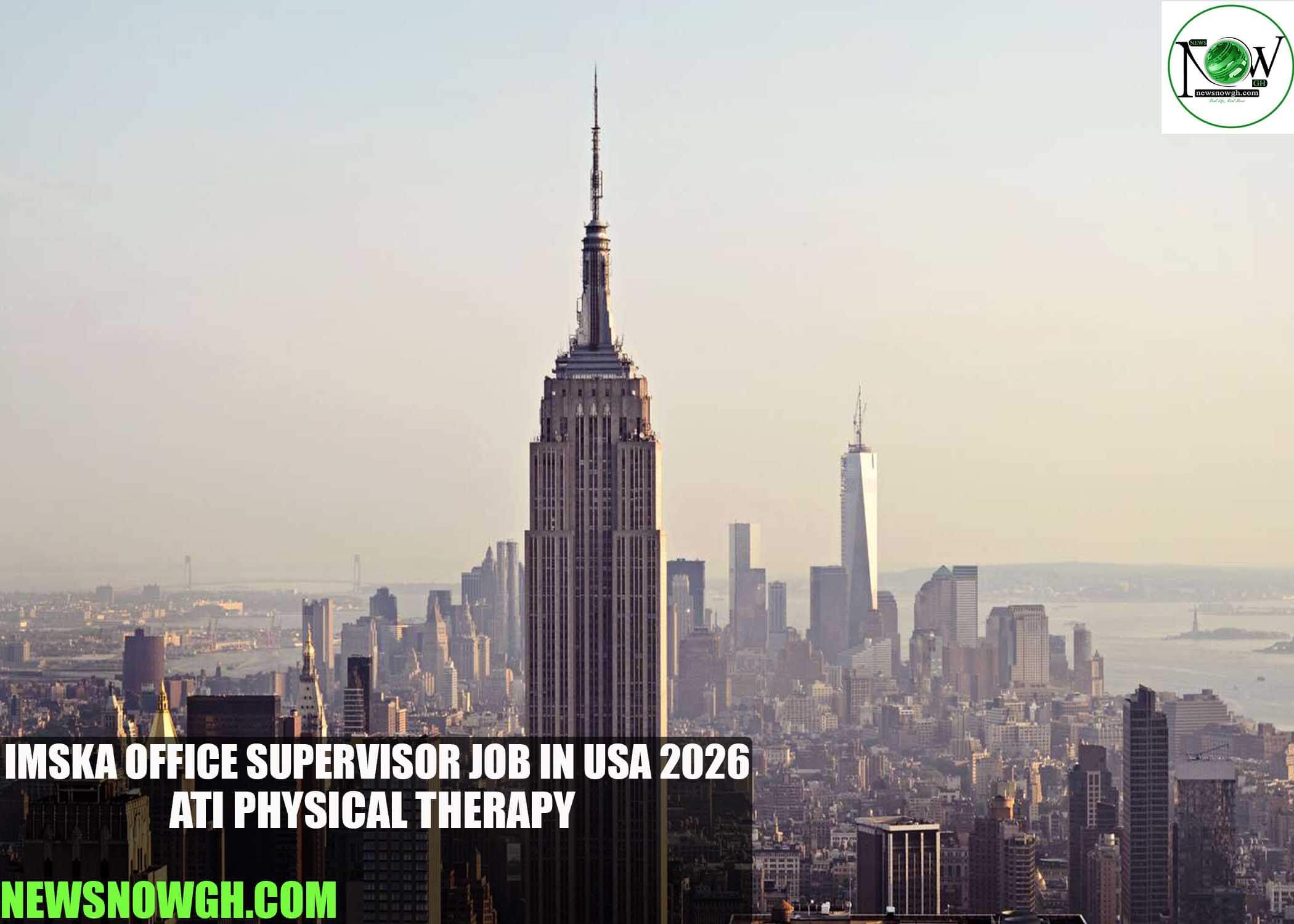 iMSKA Office Supervisor Job in USA 2026 | ATI Physical Therapy
