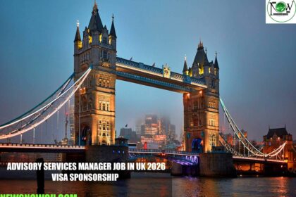 Advisory Services Manager Job in UK 2026