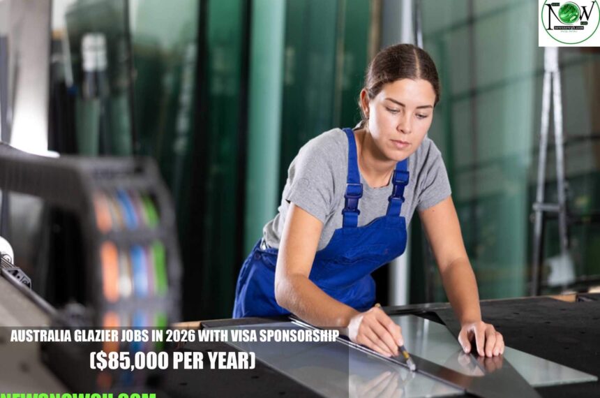 Australia Glazier Jobs in 2026 with Visa Sponsorship