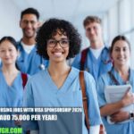 Australia Nursing Jobs with Visa Sponsorship 2026