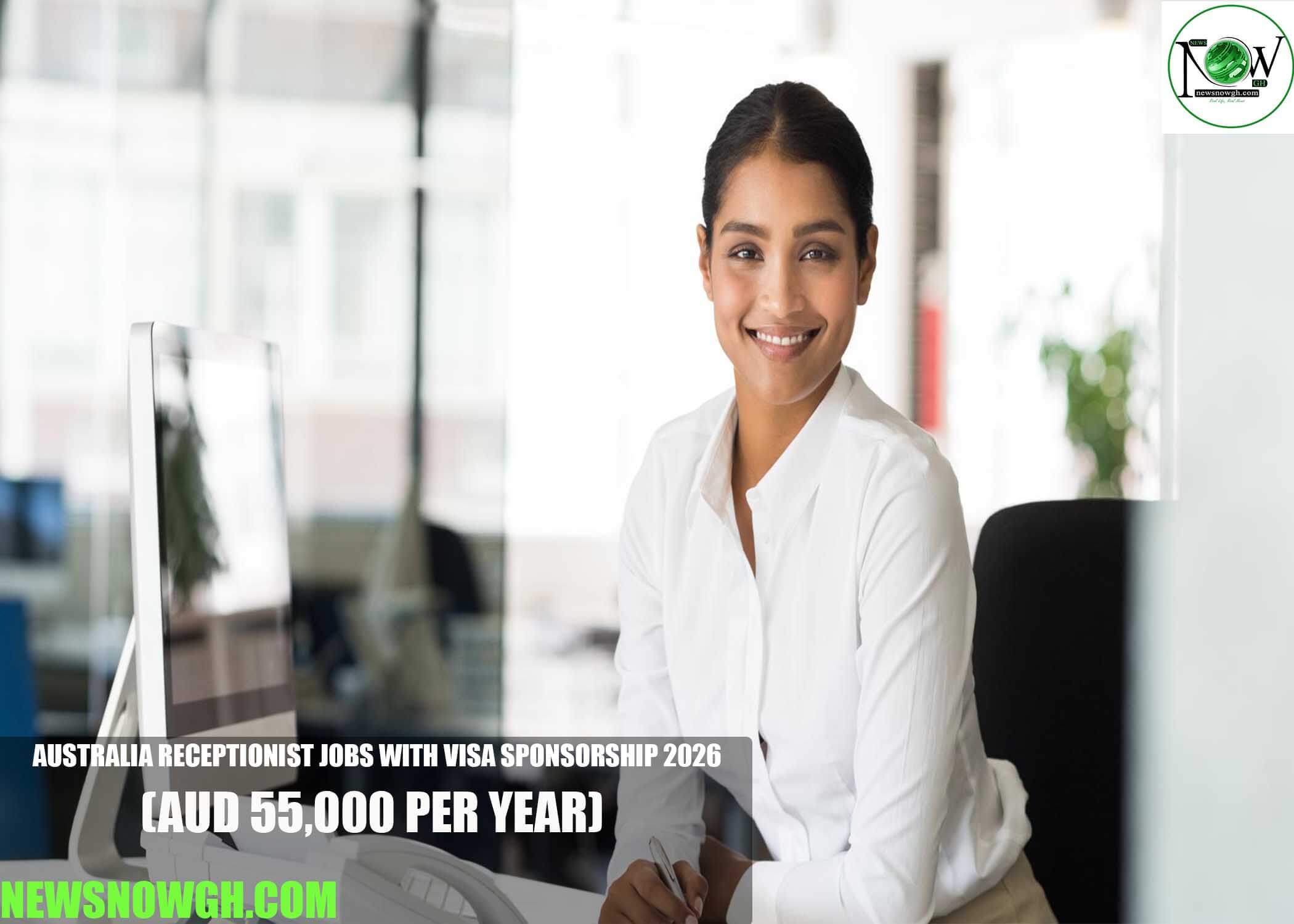 Australia Receptionist Jobs with Visa Sponsorship 2026