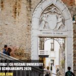 Ca Foscari University PhD Scholarships