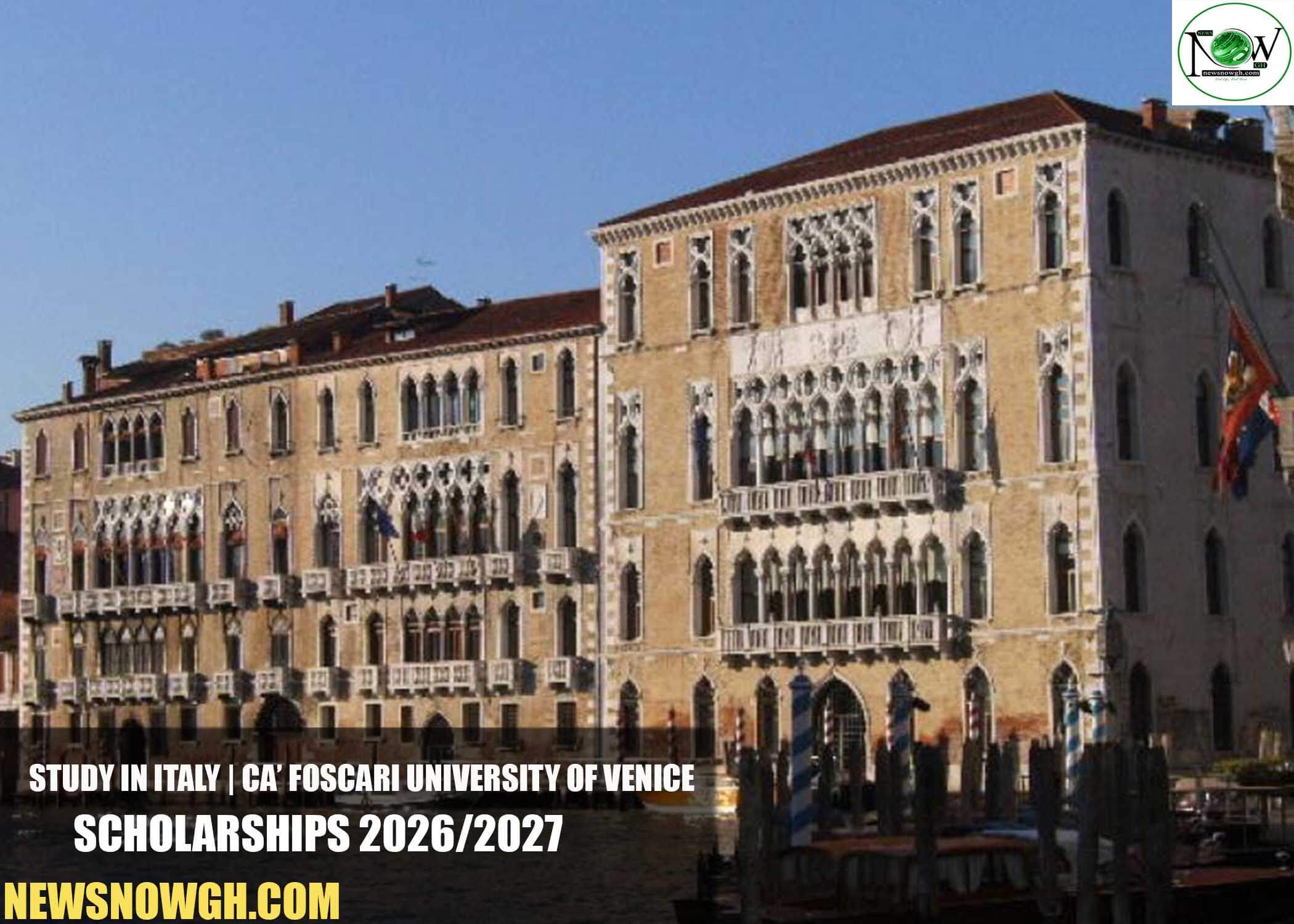 Ca’ Foscari University of Venice Scholarships