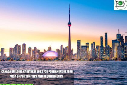 Canada Building Caretaker Jobs for Foreigners