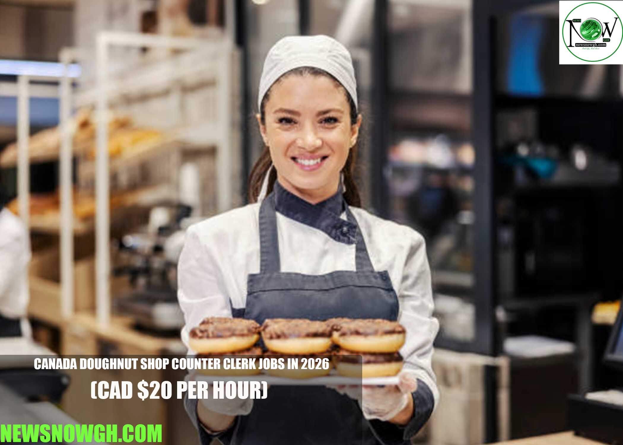 Canada Doughnut Shop Counter Clerk Jobs in 2026