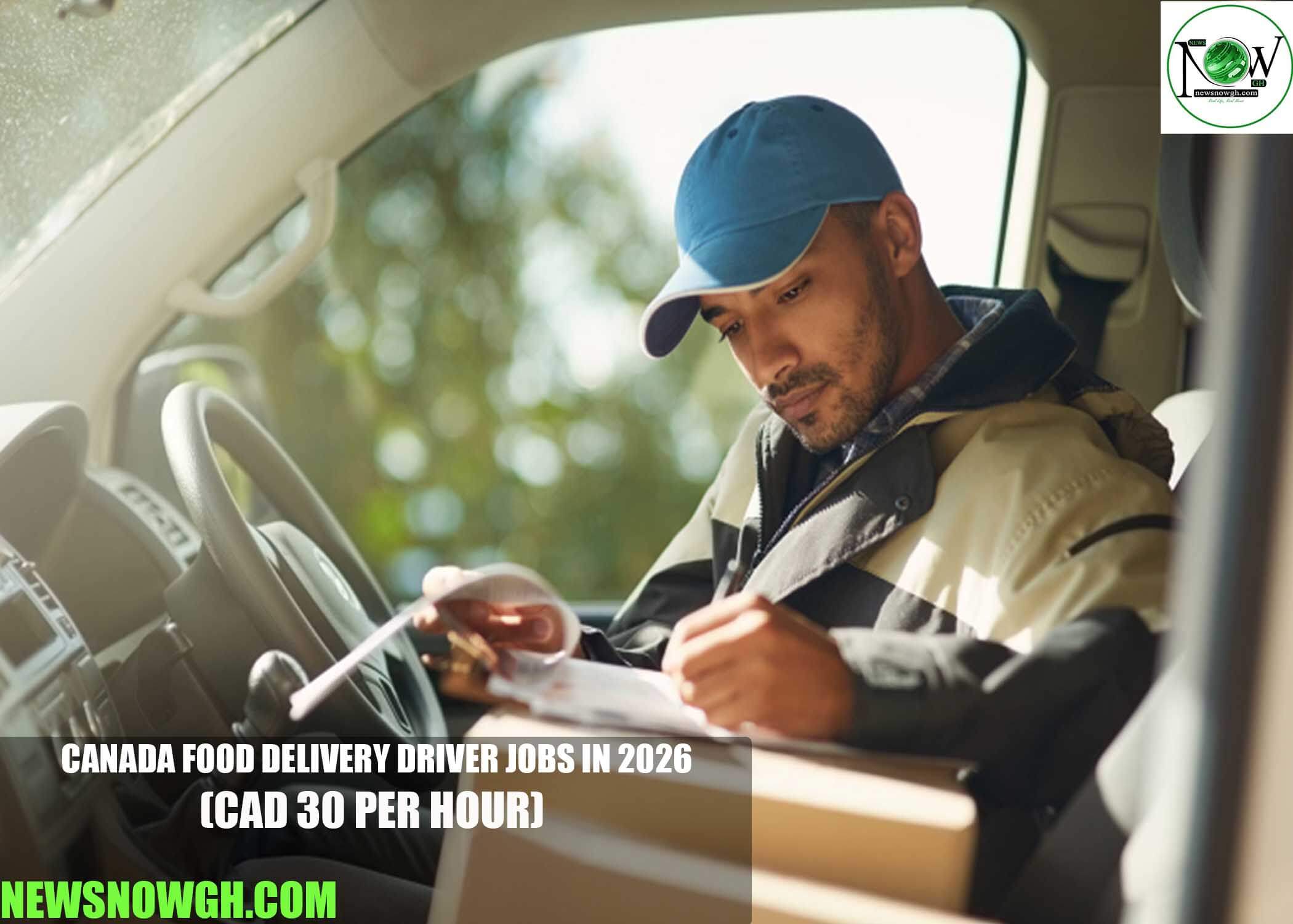 Canada Food Delivery Driver Jobs in 2026
