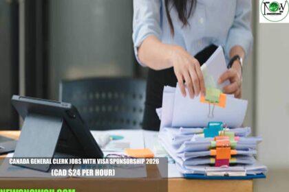 Canada General Clerk Jobs with Visa Sponsorship 2026