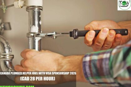 Canada Plumber Helper Jobs with Visa Sponsorship 2026
