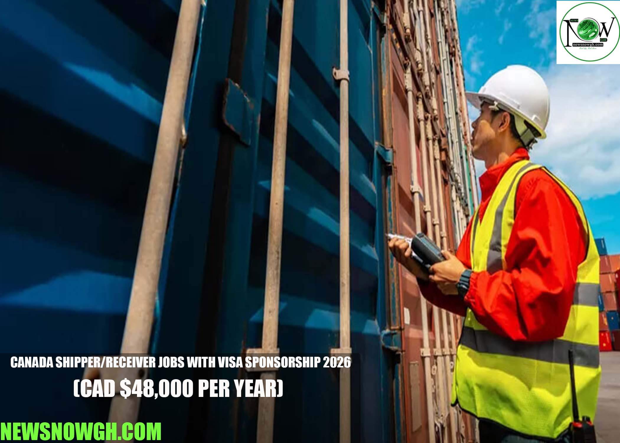 Canada Shipper Jobs with Visa Sponsorship 2026