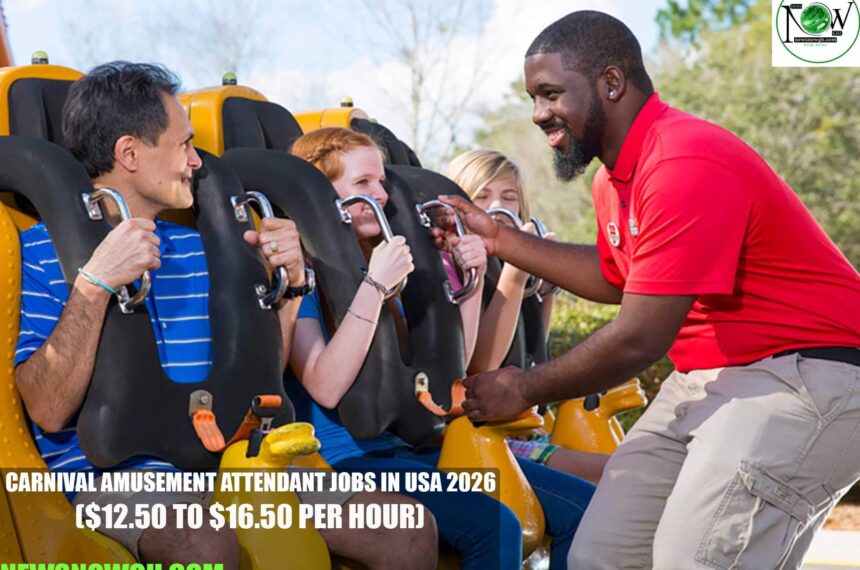 Carnival Amusement Attendant Jobs in USA 2026