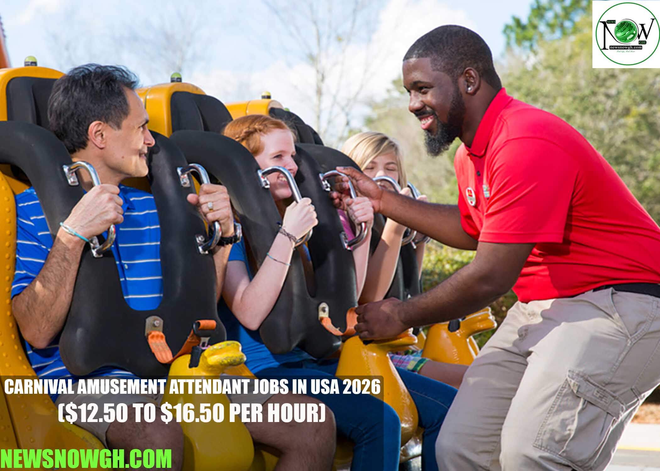 Carnival Amusement Attendant Jobs in USA 2026