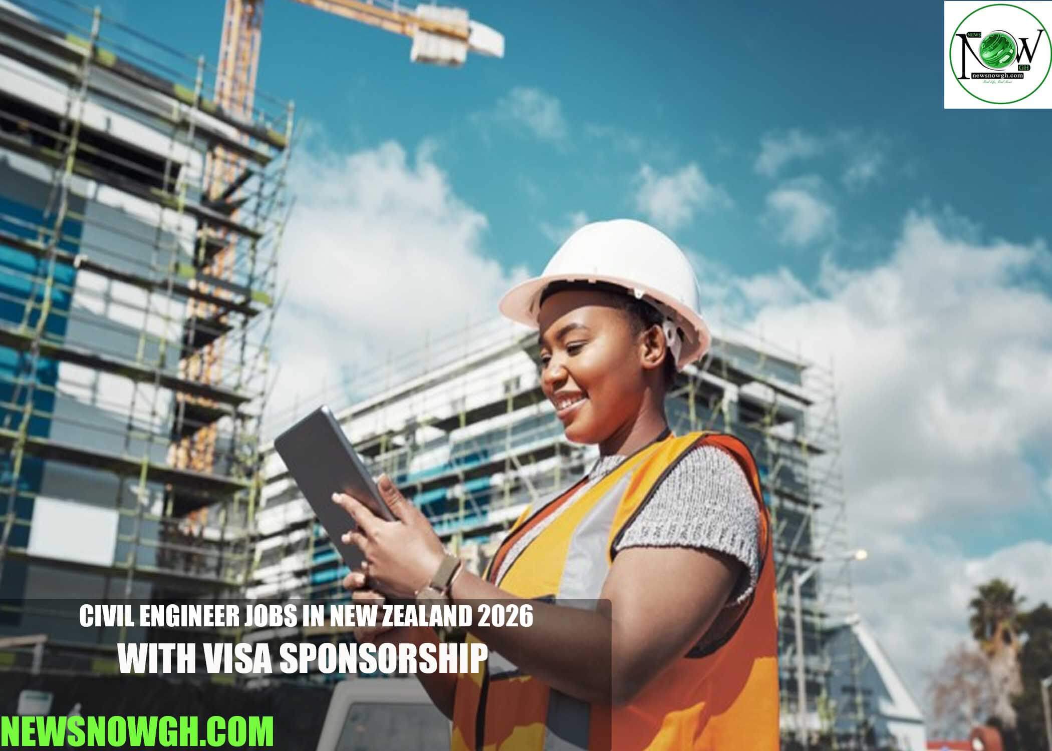 Civil Engineer Jobs in New Zealand 2026 with Visa Sponsorship