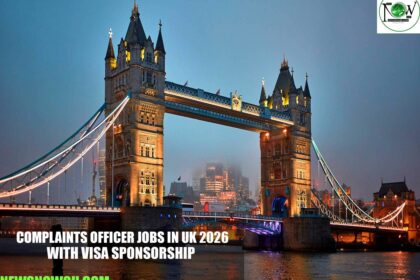 Complaints Officer Jobs in UK 2026 with Visa Sponsorship