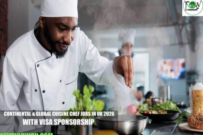 Continental & Global Cuisine Chef Jobs in UK 2026 with Visa Sponsorship
