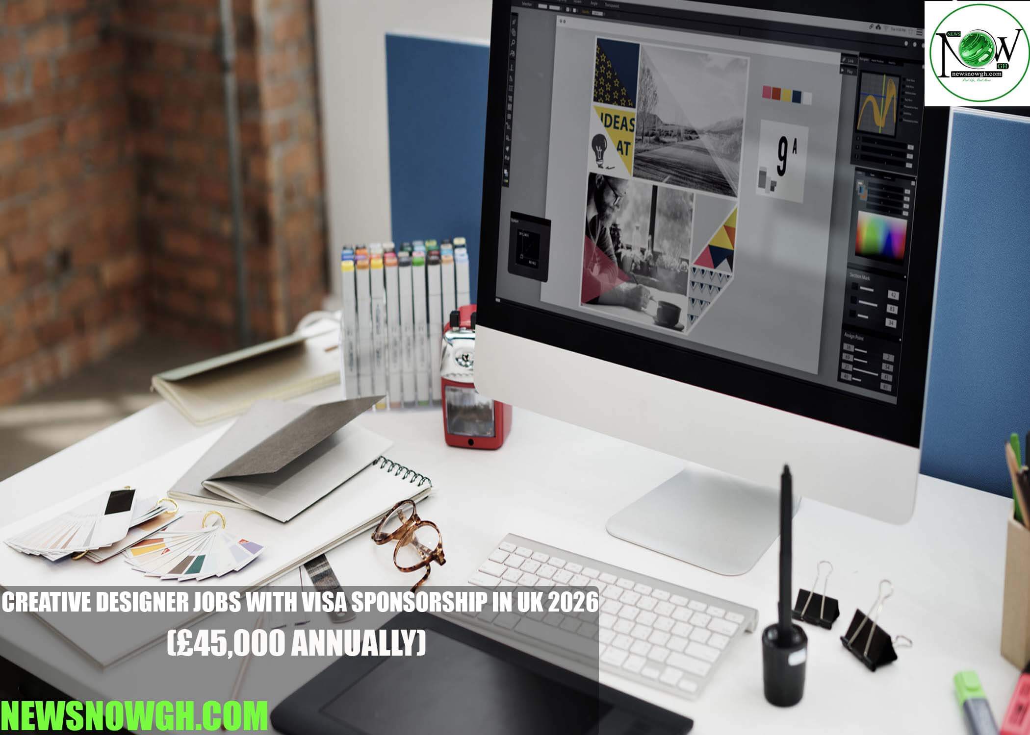 Creative Designer Jobs with Visa Sponsorship in UK 2026