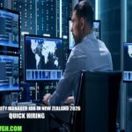 Cybersecurity Manager Job in New Zealand 2026