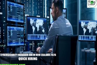 Cybersecurity Manager Job in New Zealand 2026