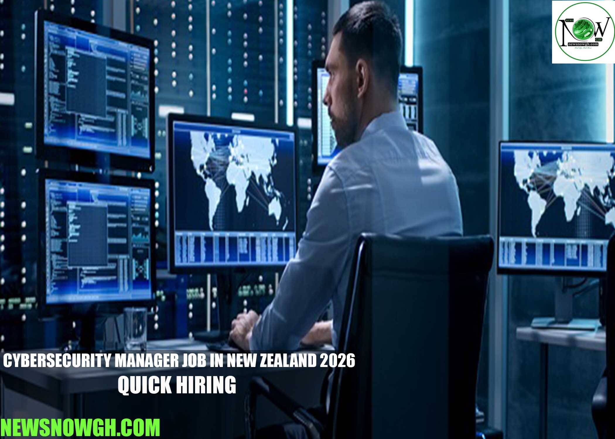 Cybersecurity Manager Job in New Zealand 2026