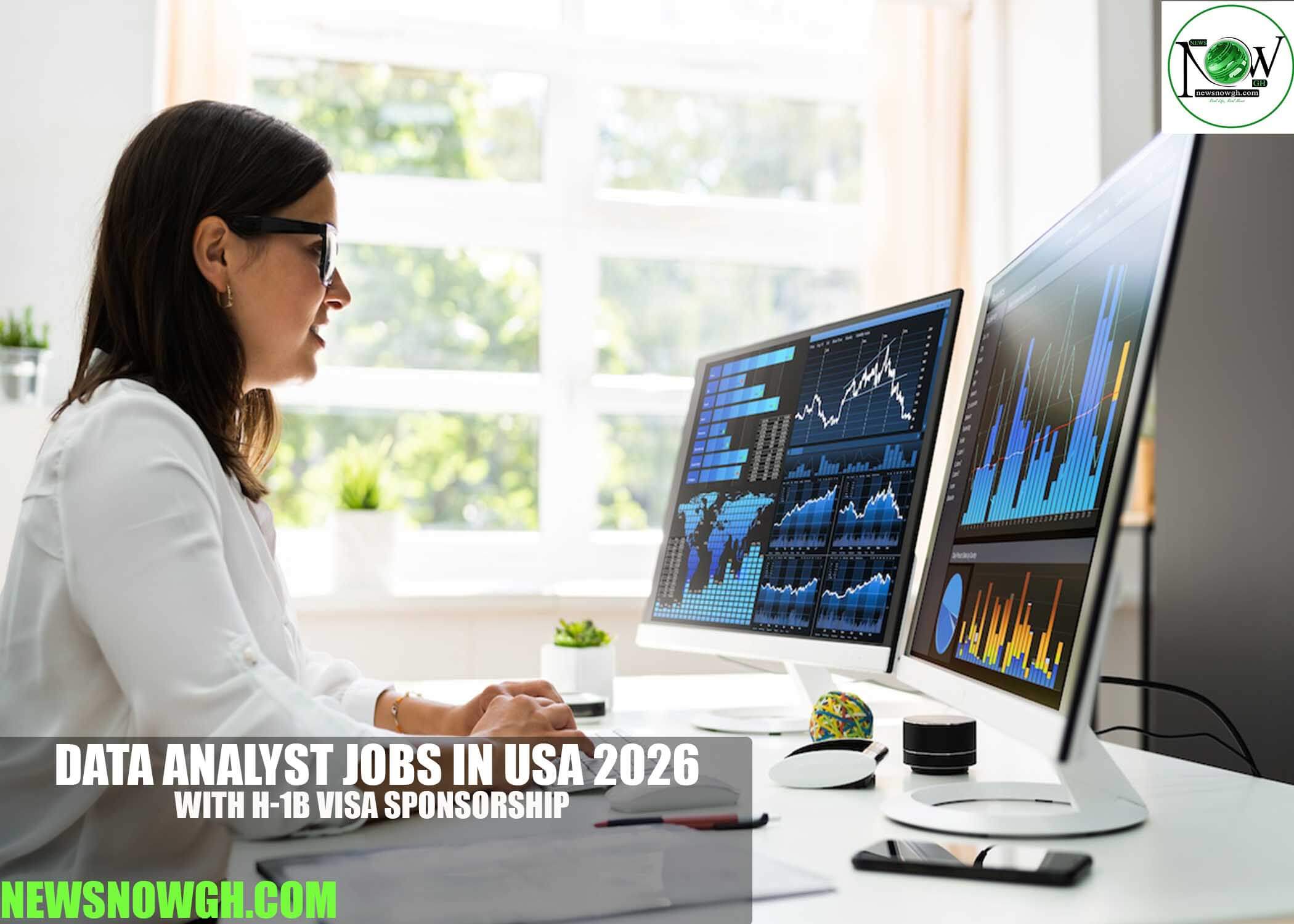Data Analyst Jobs in USA 2026 with H-1B Visa Sponsorship