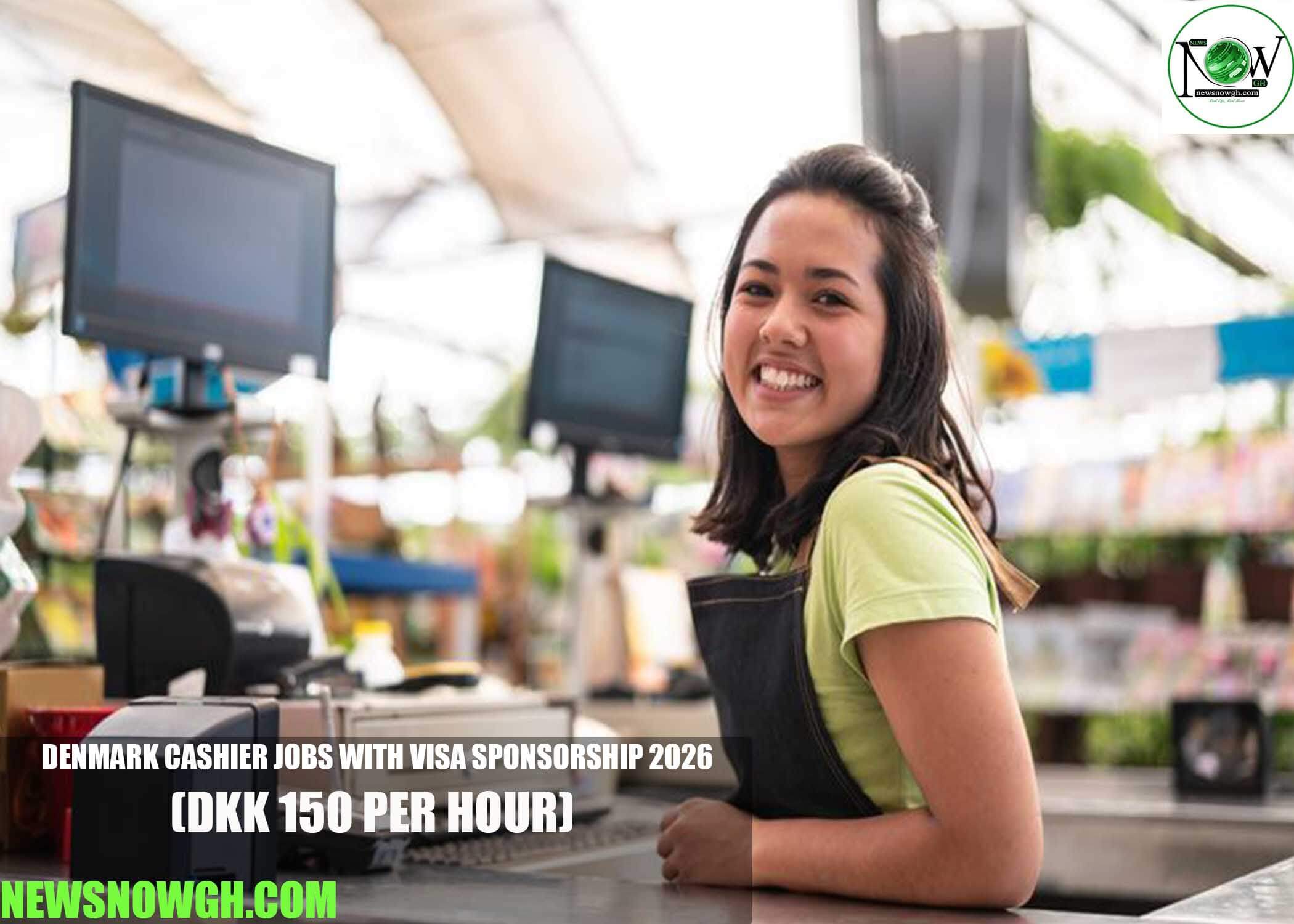 Denmark Cashier Jobs with Visa Sponsorship 2026
