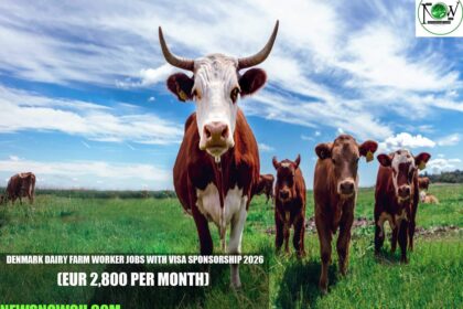 Denmark Dairy Farm Worker Jobs with Visa Sponsorship 2026