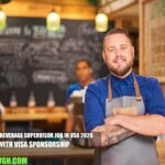 Food and Beverage Supervisor Job in USA 2026 with Visa Sponsorship