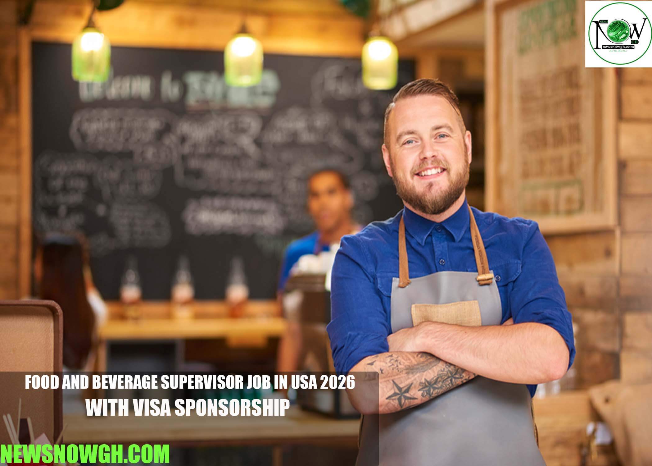 Food and Beverage Supervisor Job in USA 2026 with Visa Sponsorship