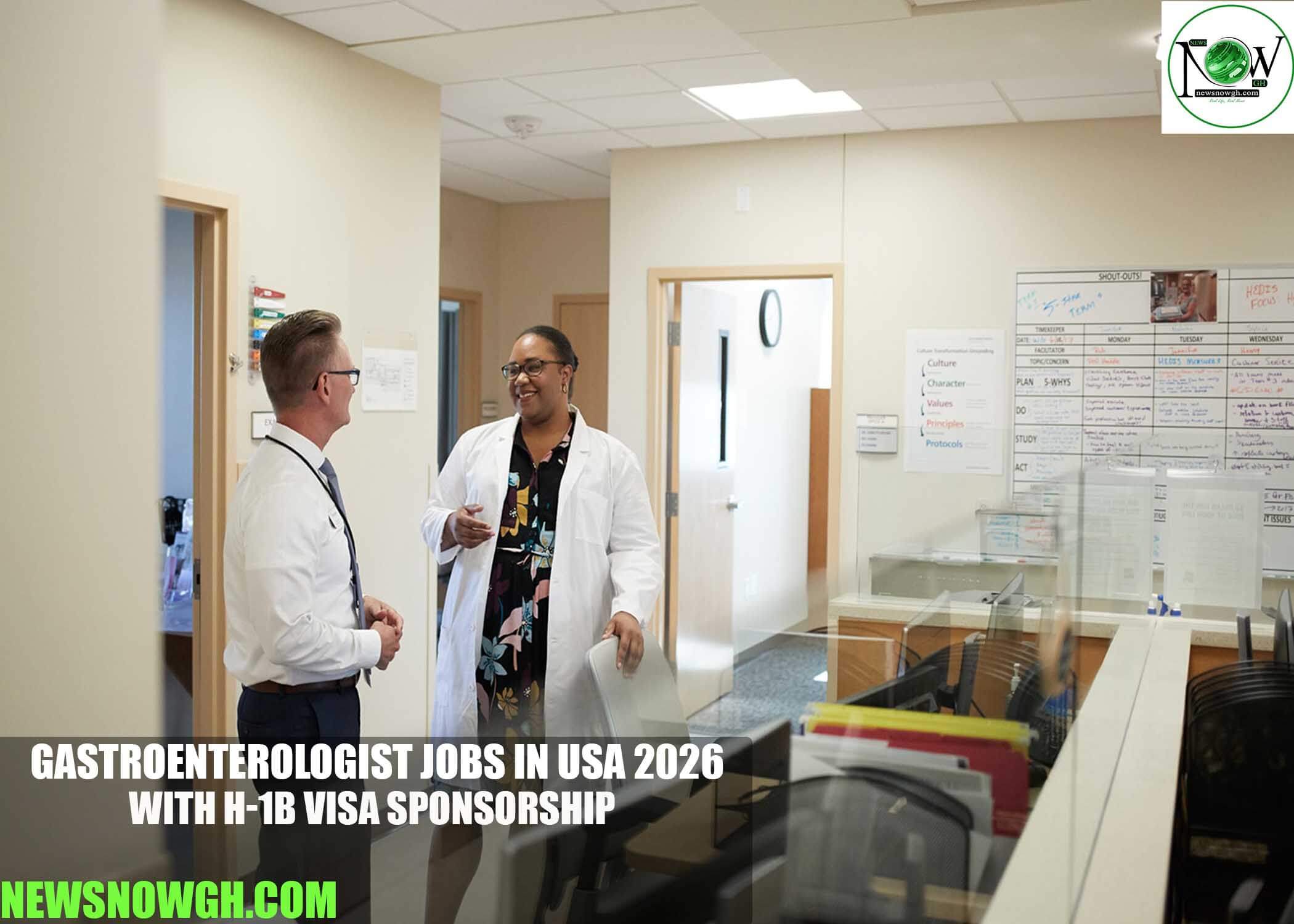 Gastroenterologist Jobs in USA 2026 with H-1B Visa Sponsorship