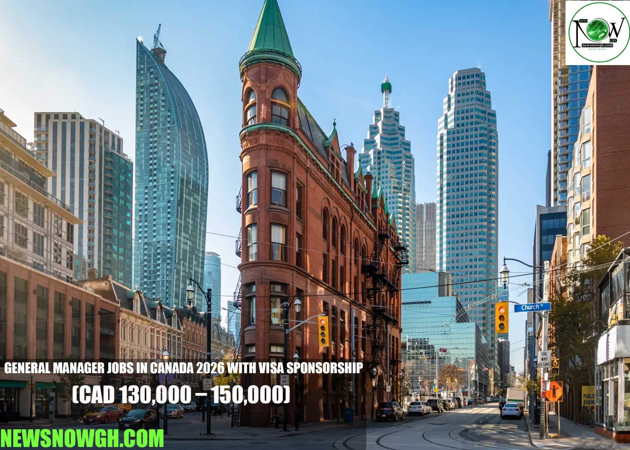 General Manager Jobs in Canada 2026 with Visa Sponsorship