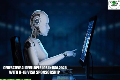 Generative AI Developer Job in USA 2026 with H-1B Visa Sponsorship