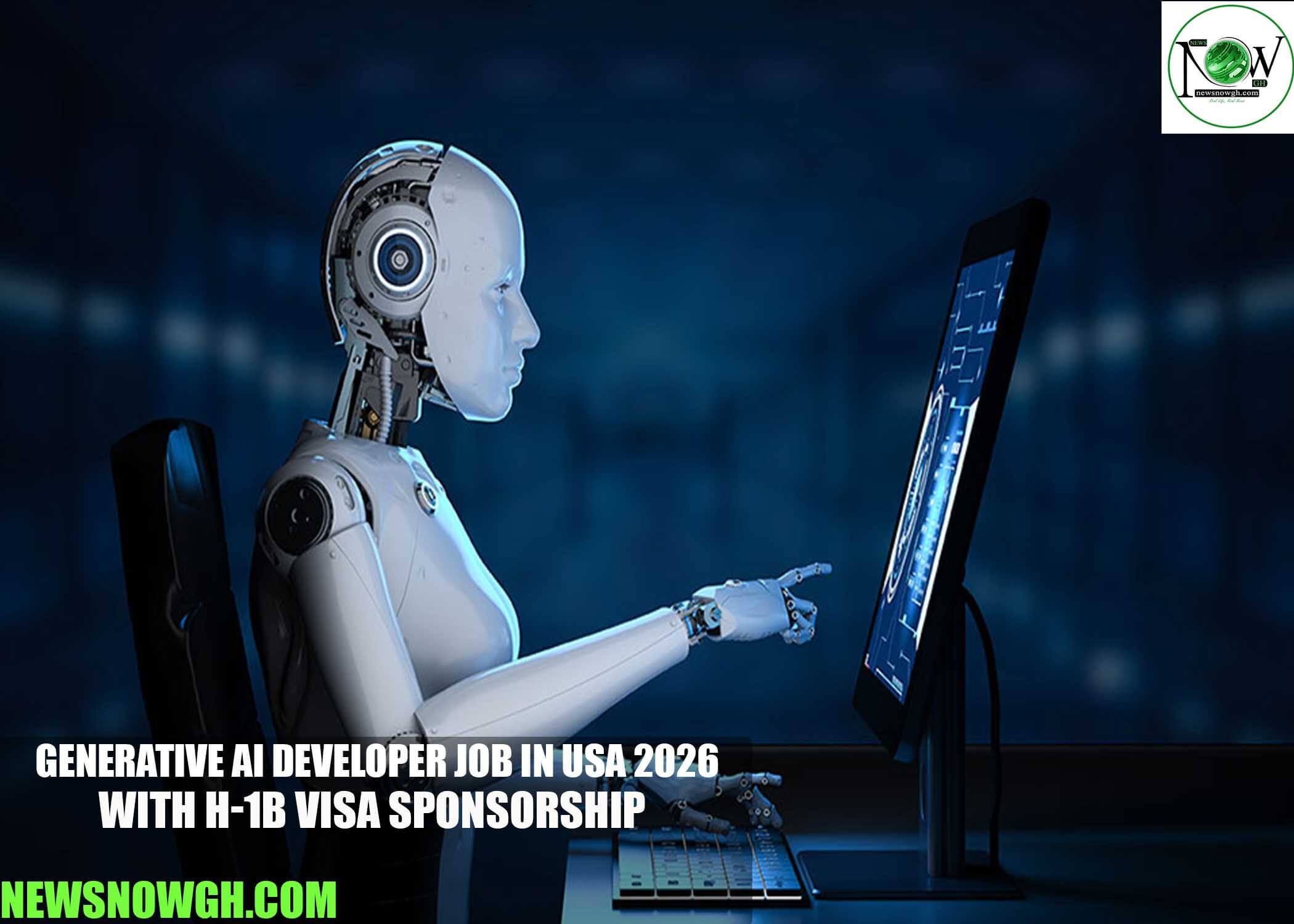 Generative AI Developer Job in USA 2026 with H-1B Visa Sponsorship